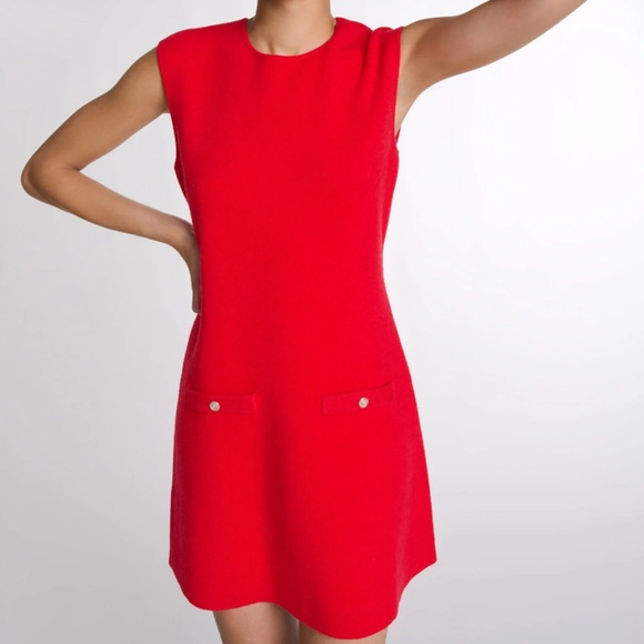 Roquette Layered Knit Mini Dress - Picture 1 of 8